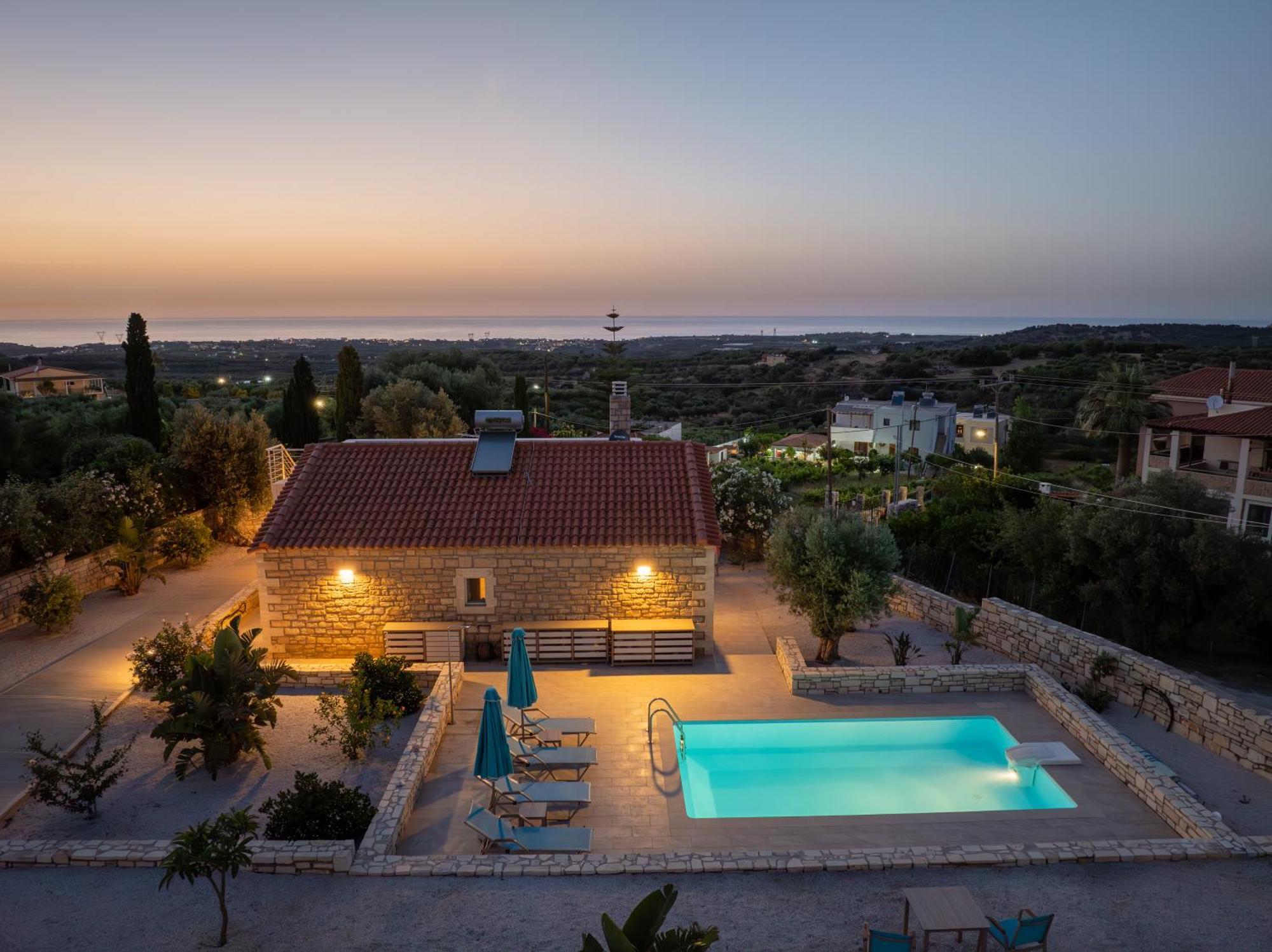 Villa Vasiliki Private Pool Erfoi Exteriér fotografie
