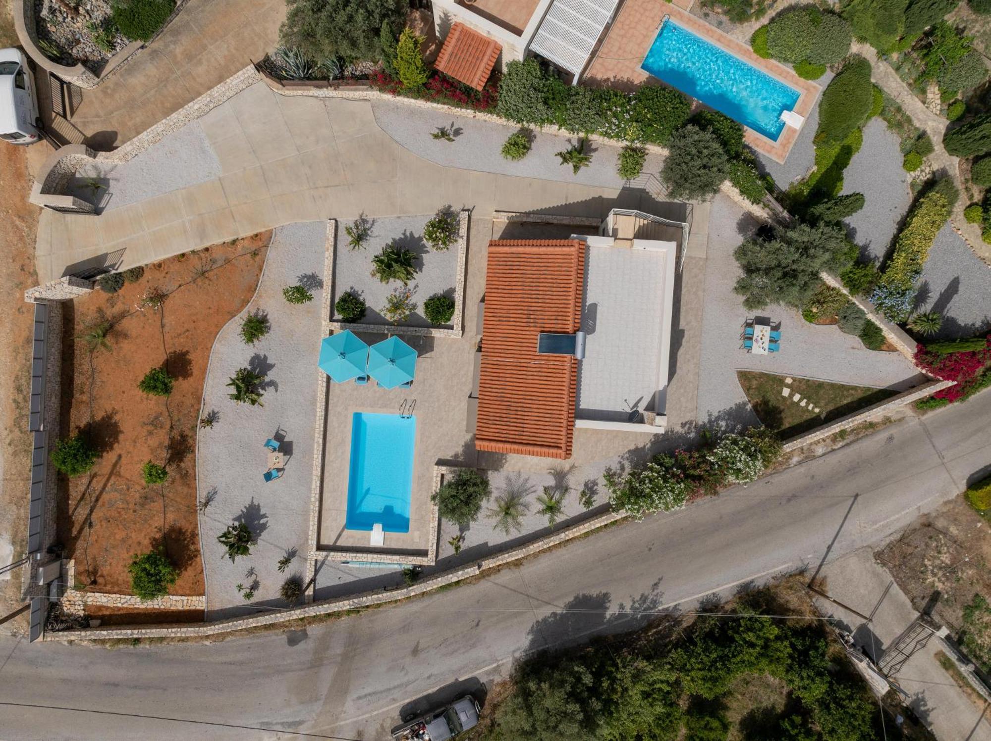 Villa Vasiliki Private Pool Erfoi Exteriér fotografie